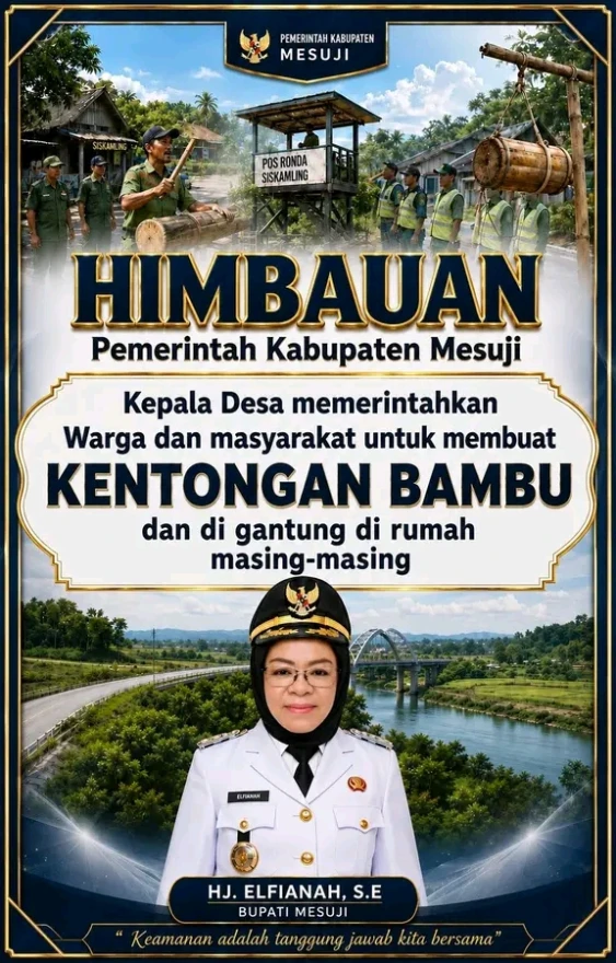 Himbauan untuk seluruh masyarakat kabupaten mesuji