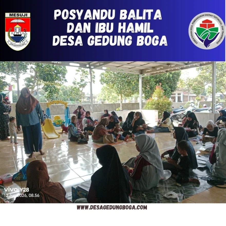 POSYANDU BALITA DAN IBU HAMIL DESA GEDUNG BOGA